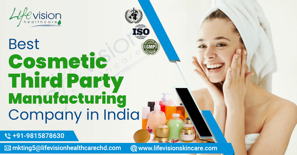 Cosmetic Products Third Party Manufacturing Company in India