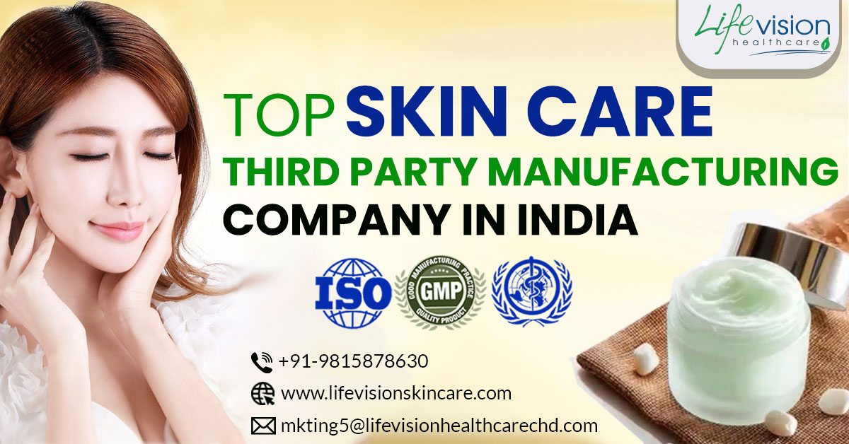 Skin Care Products Third Party Manufacturers in India