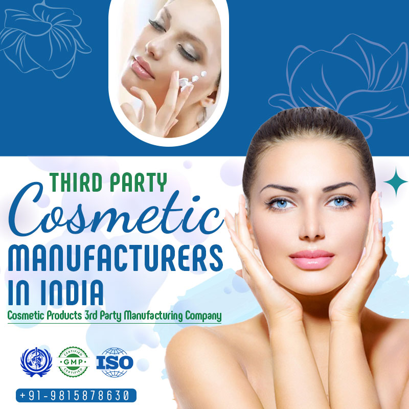 cosmetics third party manufacturers in India