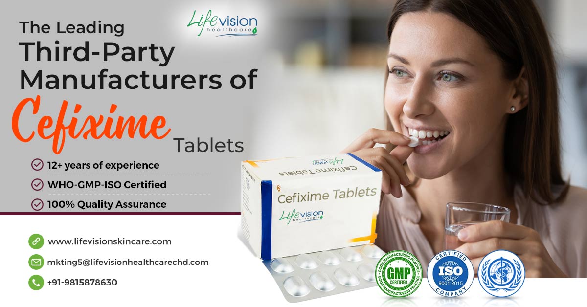 Cefixime tablets manufacturers